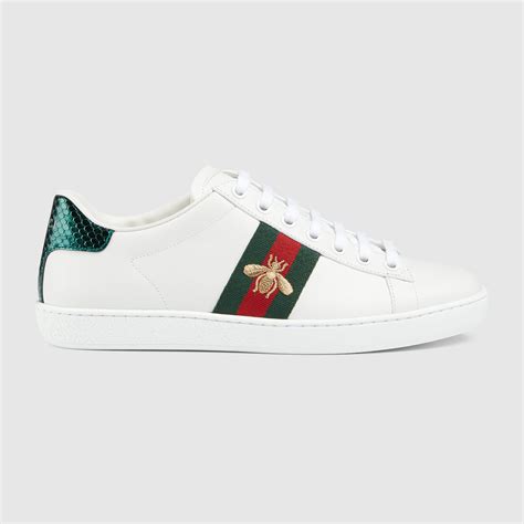 gucci scarpe sneakers pelle 323795 ayo10 1000|sneaker donna gucci.